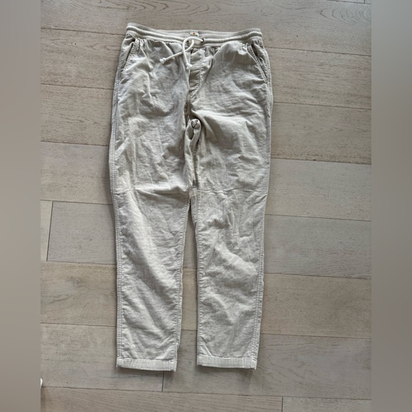 MARINE Layer Saturday stretch Beach Pant in fog XL - Picture 9 of 15